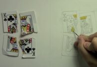بالفيديو: فنان أمريكي يدهش مليوني مشاهد على اليوتيوب بأوراق لعب الكوتشينة