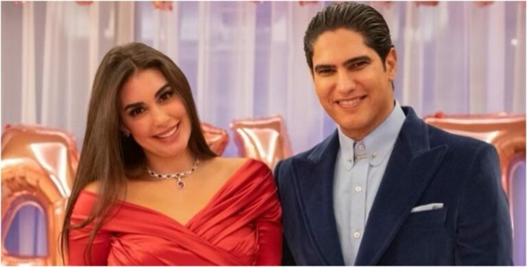 ياسمين صبري وأحمد أبو هشيمة يحتفلان بعيد زواجهما الأول -صور