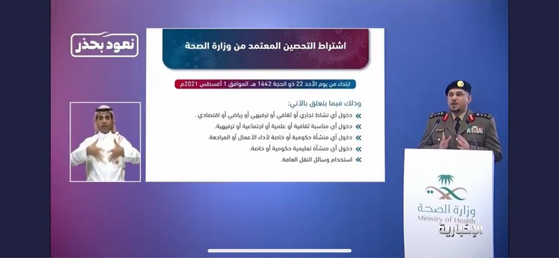 35 يومًا على تطبيق قرار اشتراط التحصين لدخول الأنشطة والمناسبات والمنشآت الحكومية