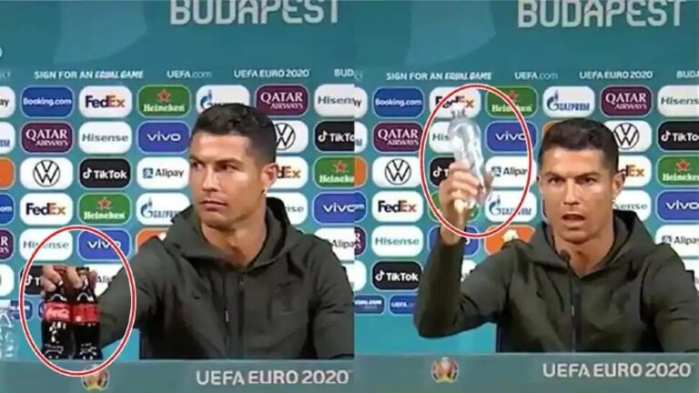 كم خسرت كوكاكولا بعد تصرف رونالدو الغريب؟