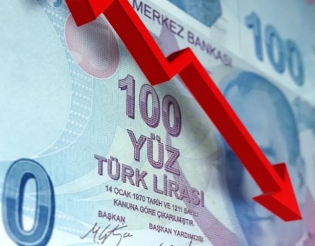بعد تصريحات أردوغان.. هبوط قياسي لليرة التركية أمام الدولار