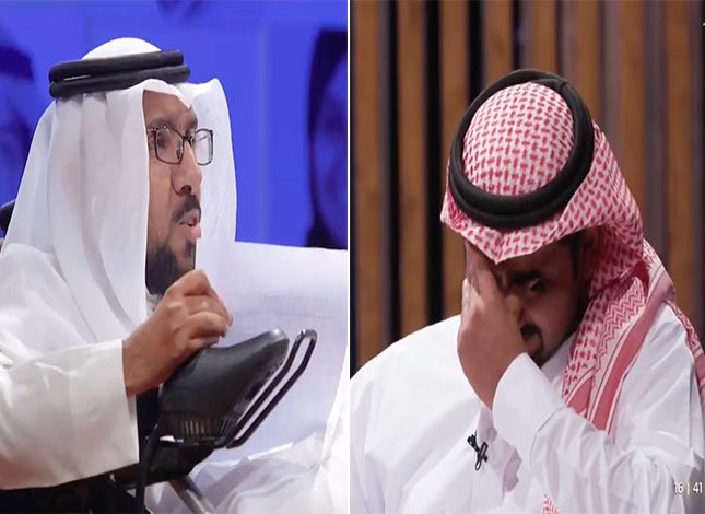 لم يتمالكا دموعهما على الهواء.. شاهد: قصة بدر المؤثرة الذي كرّس حياته لخدمة صديقه المعاق سالم -فيديو