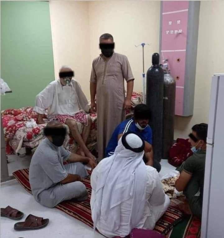 شاهد مأدبة طعام بغرفة مصاب بكورونا داخل أحد المستشفيات 2 7 - شاهد مأدبة طعام بغرفة مصاب بكورونا داخل أحد المستشفيات