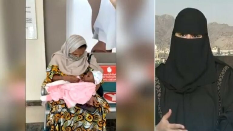 بالفيديو ممرضة ترعى طفلًا كينيًا بعد وفاة والدته لمدة 4 أشهر في حائل 