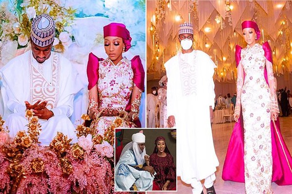 مليون دولار مهر للعروس.. شاهد زفاف أسطوري لـ نجل الرئيس النيجيري بحضور المئات من كبار الشخصيات