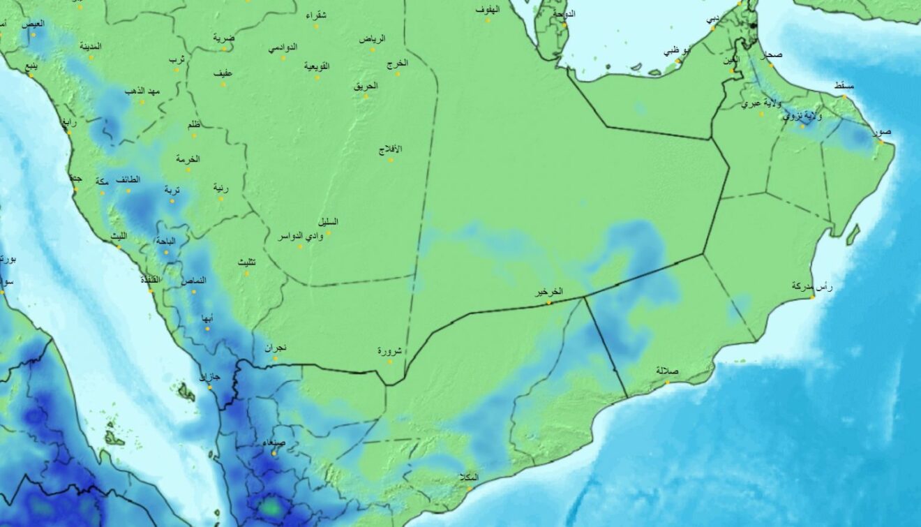 الحصيني يكشف أسماء المناطق المعرضة لأمطار غزيرة وعواصف رعدية اليوم في المملكة