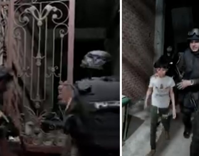شاهد أول فيديو لحظة تحرير الشرطة المصرية الطفل المختطف زياد والقبض على الخاطفين.. والكشف عن دوافعهم