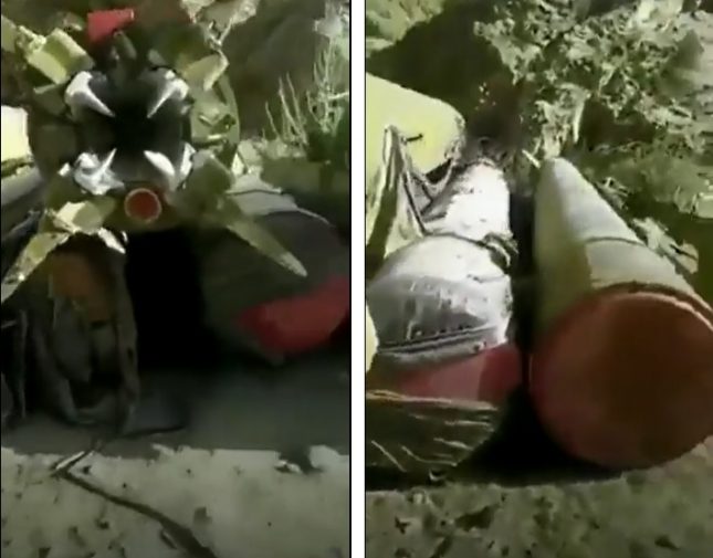 شاهد طالبان تعثر على صواريخ باليستية في بانجشير