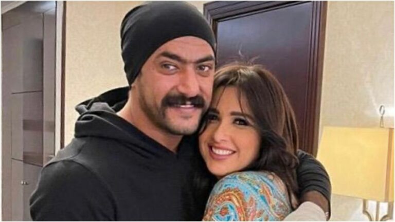 شاهد أحمد العوضي يحتفل بشفاء ياسمين ‏عبد العزيز