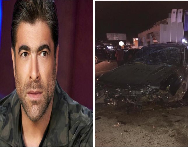 نقل الفنان وائل كفوري للمستشفى بعد تعرضه لحادث مروع- صور