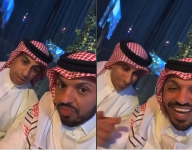 شاهد المريسل ومحمد العنزي يسخران من مقهى الهلال في البوليفارد بالرياض