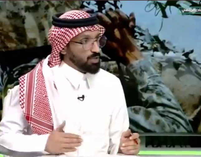 بالفيديو:  مبارك الشهري يوجه اتهام لحسين عبدالغني على الهواء