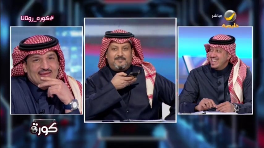 بالفيديو: تركي العجمة يضع ماجد التويجري في مأزق على الهواء