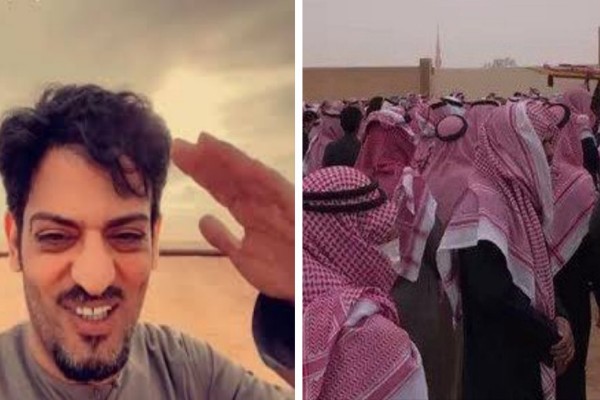 شاهد.. لحظة تشييع جثمان مشهور سناب محمد الشمري في رفحاء