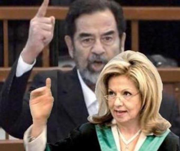 محامية صدام حسين تكشف لأول مرة عن تفاصيل مثيرة بشأن محاكمته.. وسر مهاجمته للقاضي بسببها
