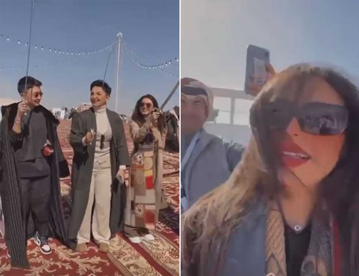 شاهد رهف القحطاني تؤدي العرضة مع صديقاتها  في احدى الفعاليات بالقصيم