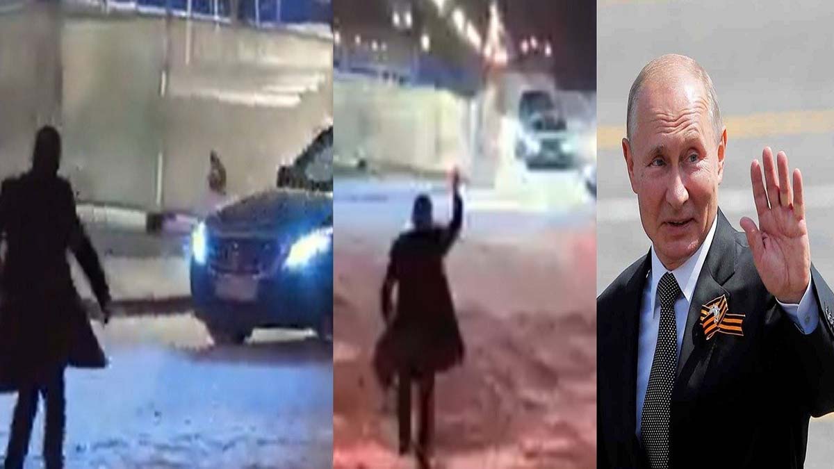 فيديو مُهين.. شاهد بوتين يترك الرئيس الإيراني واقفًا في الشارع دون مركبة تحت المطر