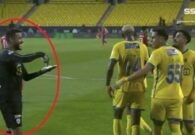 بالفيديو: حارس أبها يكشف سبب حركة الخلط أمام النصر
