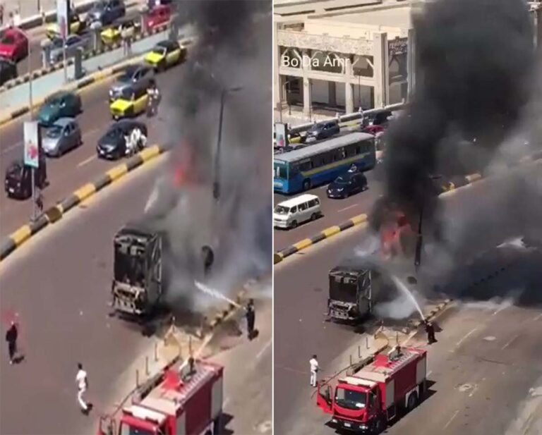 فيديو انفجار سيارة.. شاهد ما حدث لرجل إطفاء وكيف تصرف بطريقة مذهلة