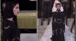 بالفيديو: عارضة الأزياء السعودية أميرة الزهير تخطف الأنظار في أسبوع الموضة في باريس