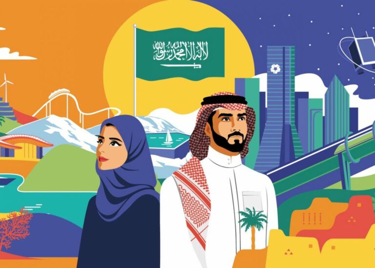 هوية بشعارين لـ اليوم الوطني السعودي الـ92 فماذا تعني؟