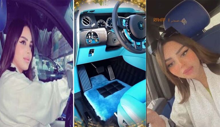 بالفيديو: رهف القحطاني تستعرض سيارتها النادرة