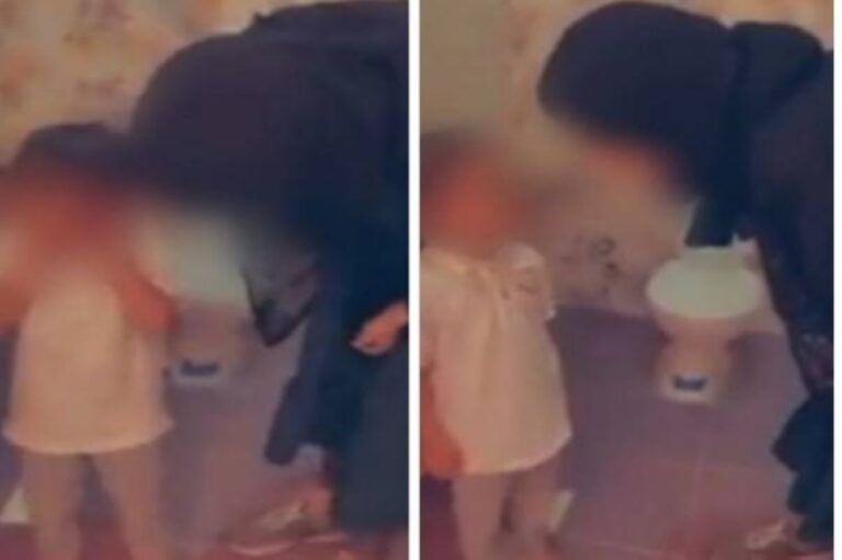شاهد عاملة تصفع طفلة عدة مرات على وجهها داخل مدرسة بالبحرين