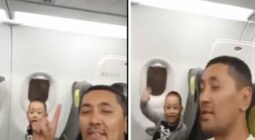 بالفيديو: راكب يوثق حدث نادر داخل طائرة متجهة إلى روسيا