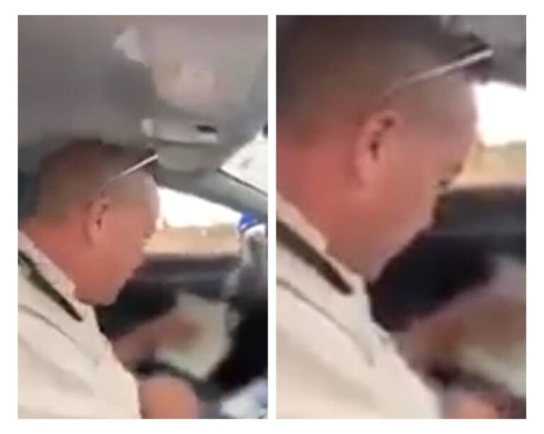فيديو يثير زوبعة.. لحظة تلقي ضابط تونسي رشوة من امرأة تقود سيارة بعد مخالفتها قواعد السير