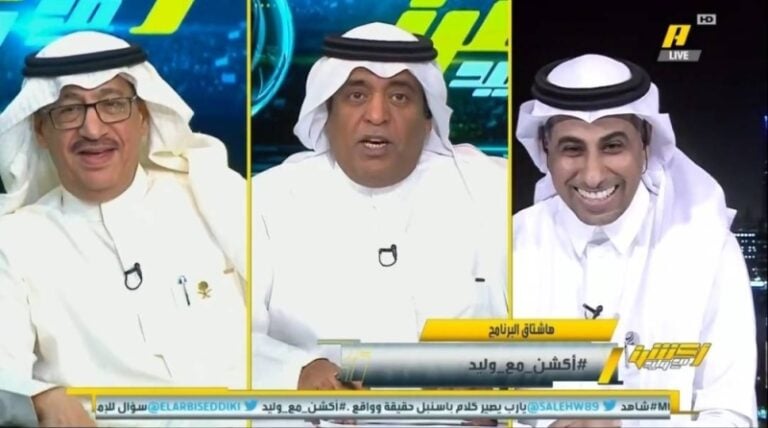 بالفيديو: العنزي يفاجئ الفراج بطلب على الهواء بشأن حمد الله.. وهكذا علق جمال عارف