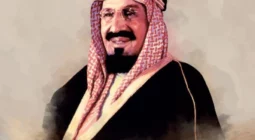 صورة نادرة تجمع الملك المؤسس بالملك فاروق خلال زيارته للمملكة منذ 77 عام