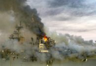 حريق سفينة حربية أميركية ينتهي بـ لغز