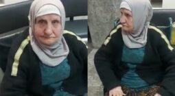 شاهد.. مسنة لبنانية تعتصم داخل بنك للمطالبة بوديعتها