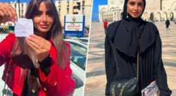أعلنت إسلامها.. تداول فيديو نطق عارضة أزياء فرنسية لـ الشهادة وصورها عند الكعبة
