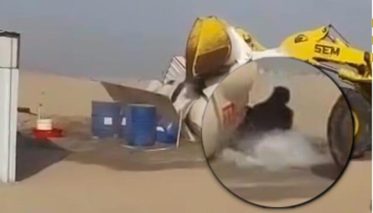 بالفيديو: بلدية الكويت تكشف حقيقة إزالة خزان مياه وبداخله شخص