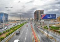 أمطار غزيرة وسيول على محافظة جدة حتى هذا التوقيت