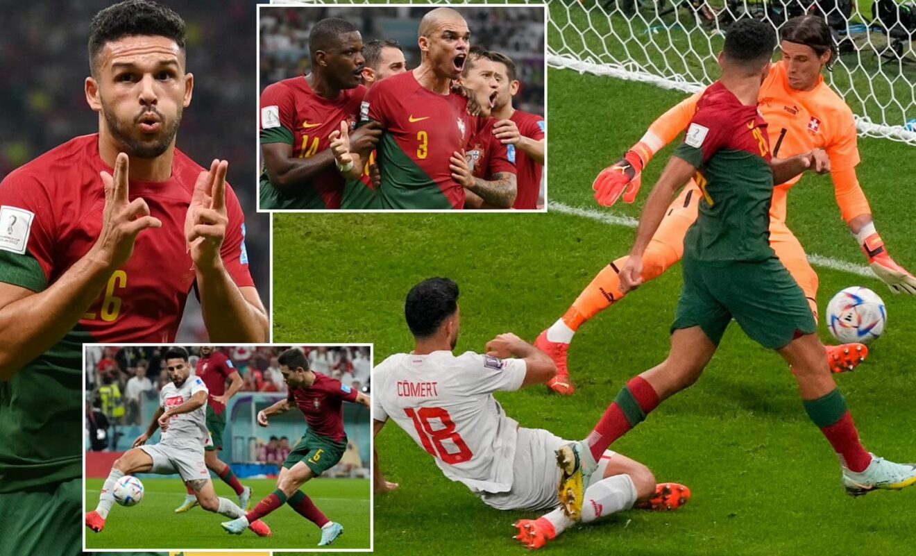 بالفيديو: البرتغال يكتسح سويسرا بسداسية ويتأهل لمواجهة المغرب في كأس العالم