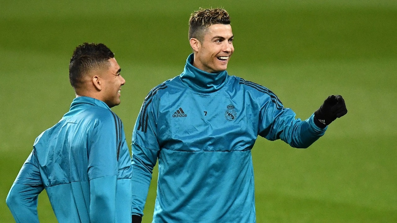 رونالدو يتدرب في ريال مدريد بعد خروجه من المونديال