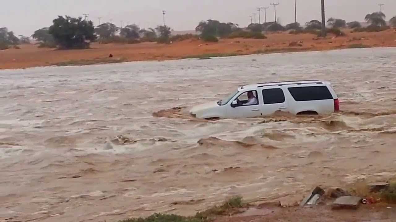 الأرصاد: أمطار غزيرة تؤدي إلى جريان السيول في معظم مناطق المملكة تبدأ الخميس