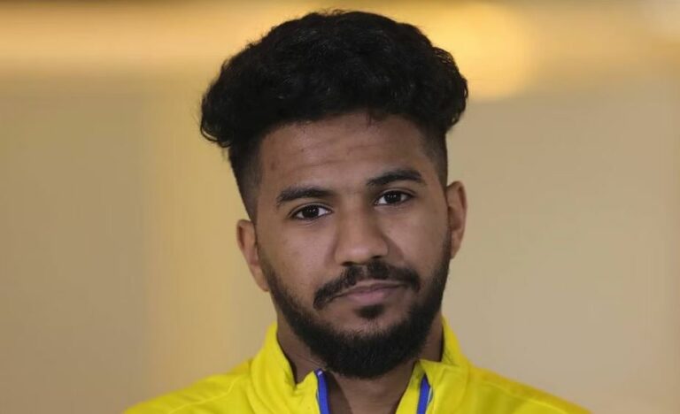 شاهد ردة فعل لاعب النصر السابق المعار للفتح خالد الغنام بعد هدف التقدم لفريقه