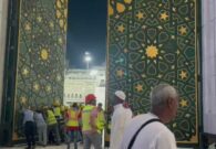 شاهد لحظة فتح أبواب التوسعة الثالثة في المسجد الحرام لاستقبال المصلين طوال رمضان