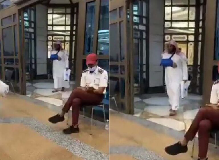 شاهد لحظة خروج الشيخ ‎سعود الشريم من مستشفى بجدة وذراعه مصابة