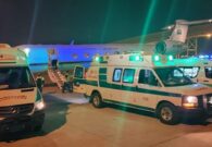 نقل 3 مواطنين من الكويت إلى المملكة بعد تعرضهم لحالة طبية حرجة