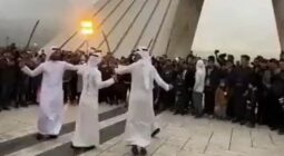 إشارة على عودة العلاقات مع السعودية.. شاهد فرق شعبية من الأحواز تؤدي رقصات عربية في طهران