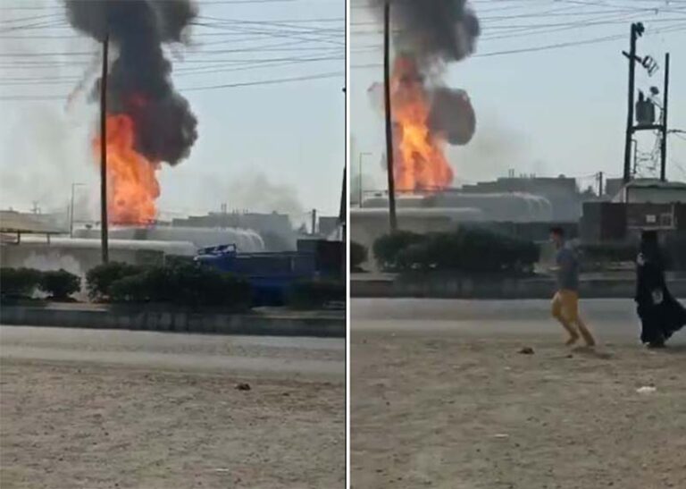 بالفيديو: انفجار مخزن غاز يخلف قتلى وجرحى بإيران