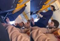 شاهد كونتي الغاضب من توتنهام يعود إلى إيطاليا بطائرة رخيصة
