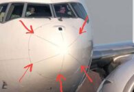 كابتن طيار يكشف سر الخطوط الطولية على الغلاف الأمامي للطائرة