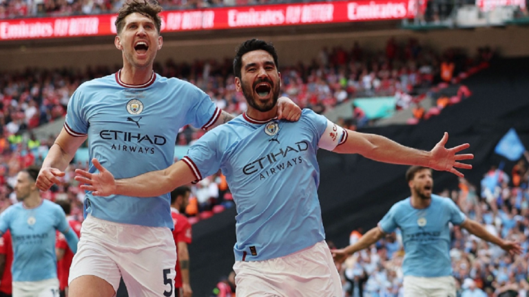 مانشستر سيتي يتوج بلقب كأس الاتحاد الإنجليزي بعد تحقيق فوز دراماتيكي في المباراة النهائية