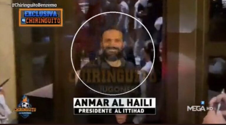 شاهد بنزيما يظهر برفقة أنمار الحائلي في إسبانيا