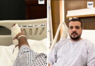 بالفيديو: مشجع اتحادي يفقد إصبعه في ملعب الجوهرة بجدة بسبب تدافع الجمهور